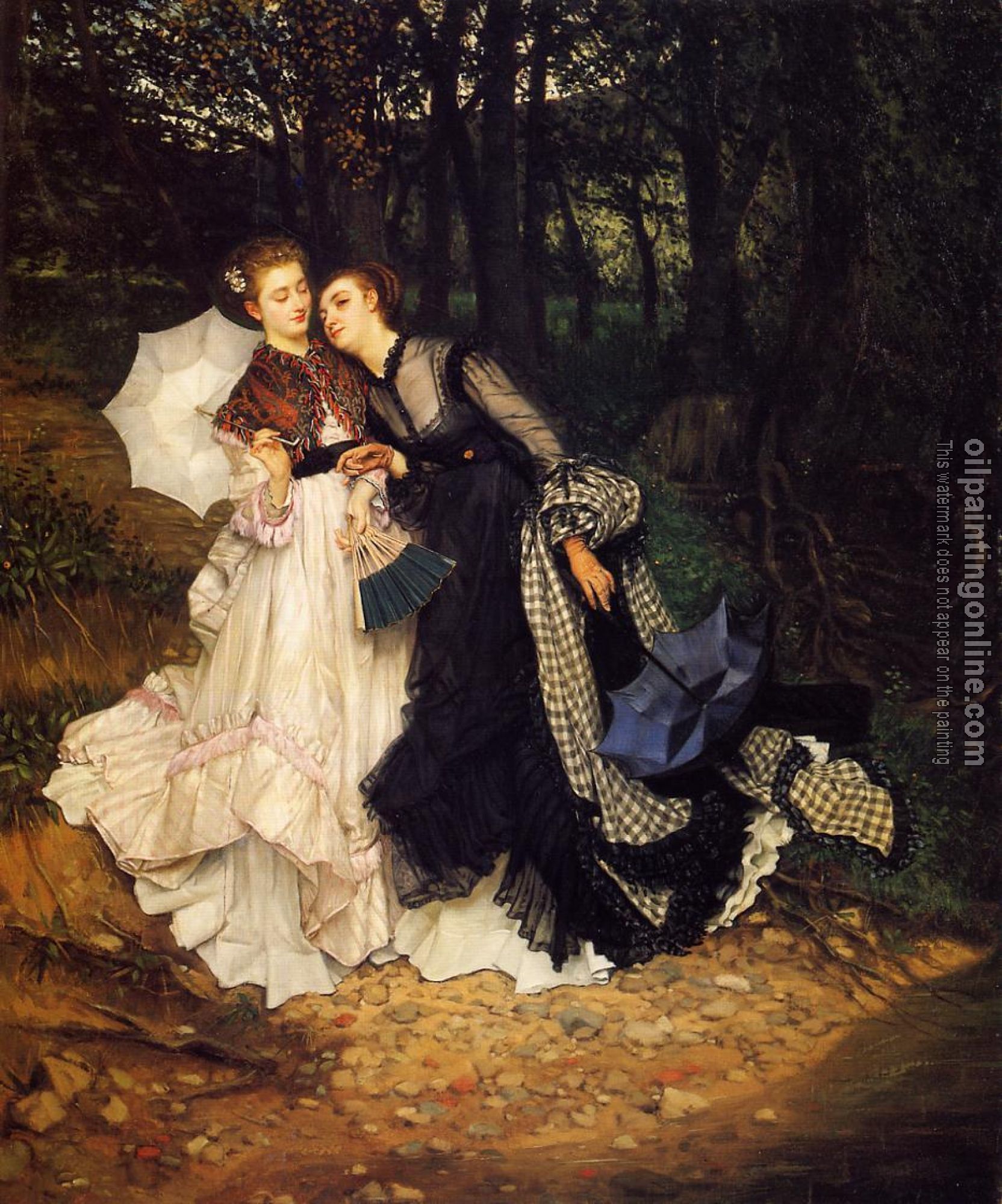 Tissot, James - The Confidence aka The Admission